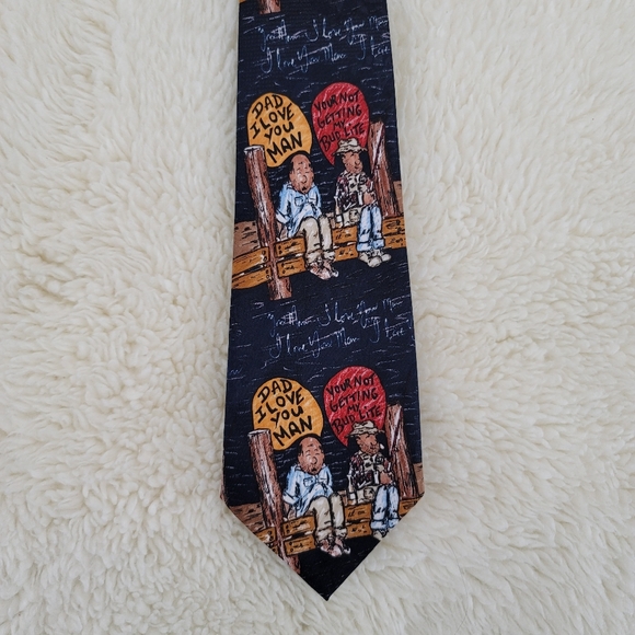 Vtg Budweiser YOUR NOT GETTING MY BUD LITE Tie - Picture 3 of 12